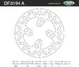 BRACKE DISK KTM SX65